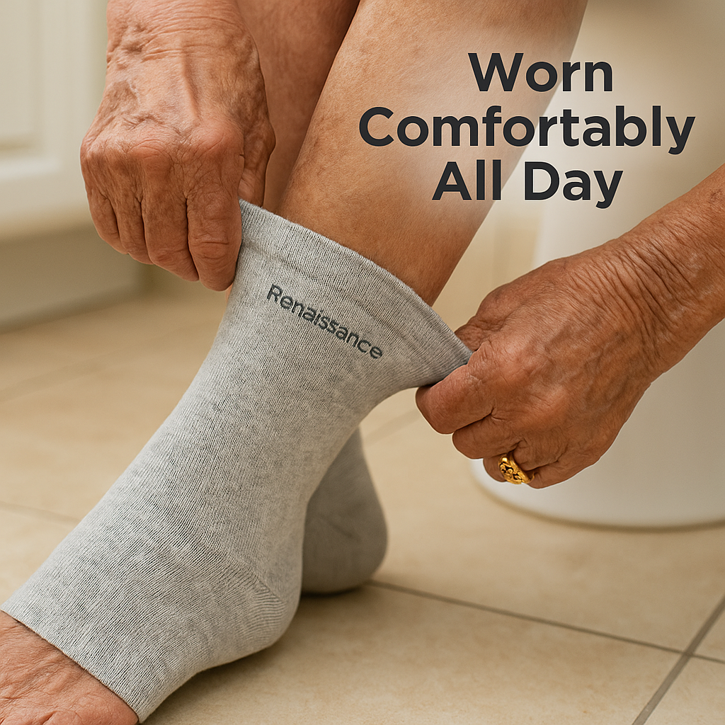 Premium Anti-Fatigue Bamboo Footsleeves