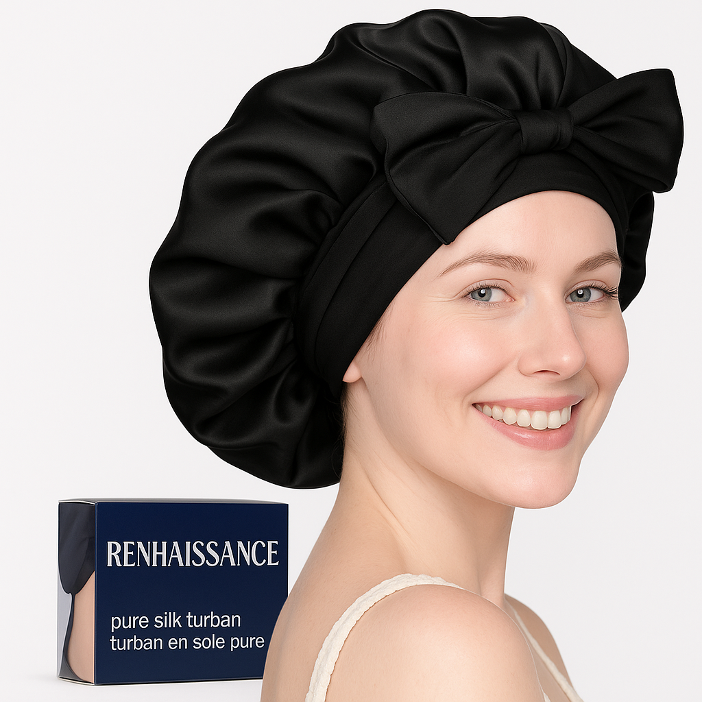 Give Your Hair Years of Damage-Free Beauty with Overnight Silk Protection from Renhaissance.