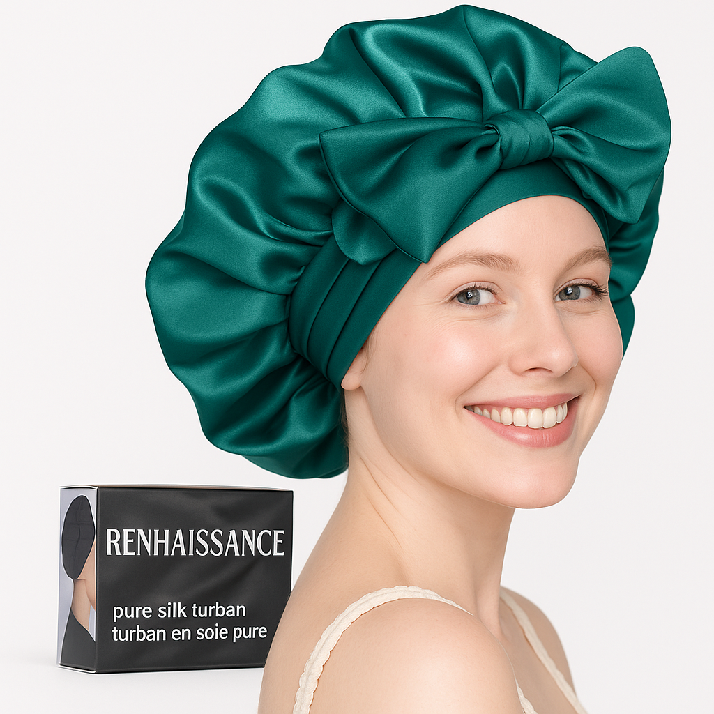 Give Your Hair Years of Damage-Free Beauty with Overnight Silk Protection from Renhaissance.