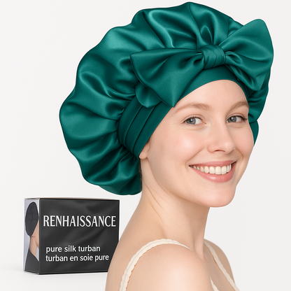 Give Your Hair Years of Damage-Free Beauty with Overnight Silk Protection from Renhaissance.
