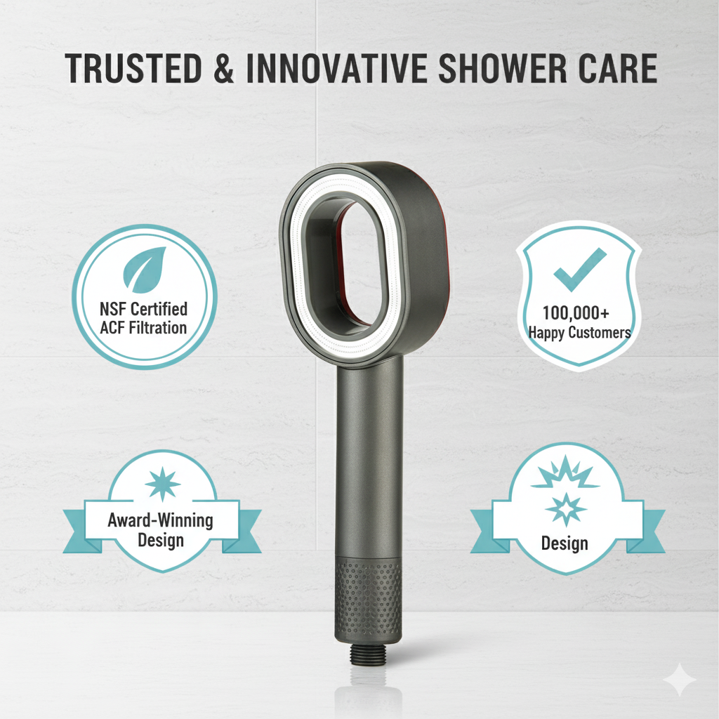 Renhaissance® Premium UK Filtered Shower Head